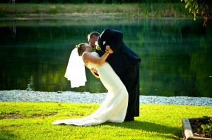Lakeside Wedding Photo at Chantilly Country 